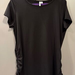 Elle Classic Black Short Sleeve Tee